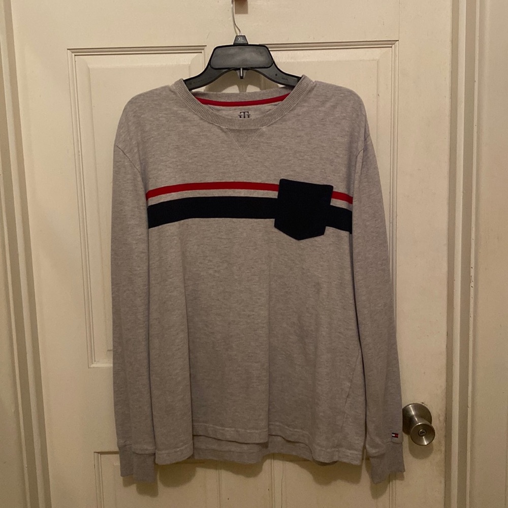 Tommy Hilfiger sweatshirt, size L, grey